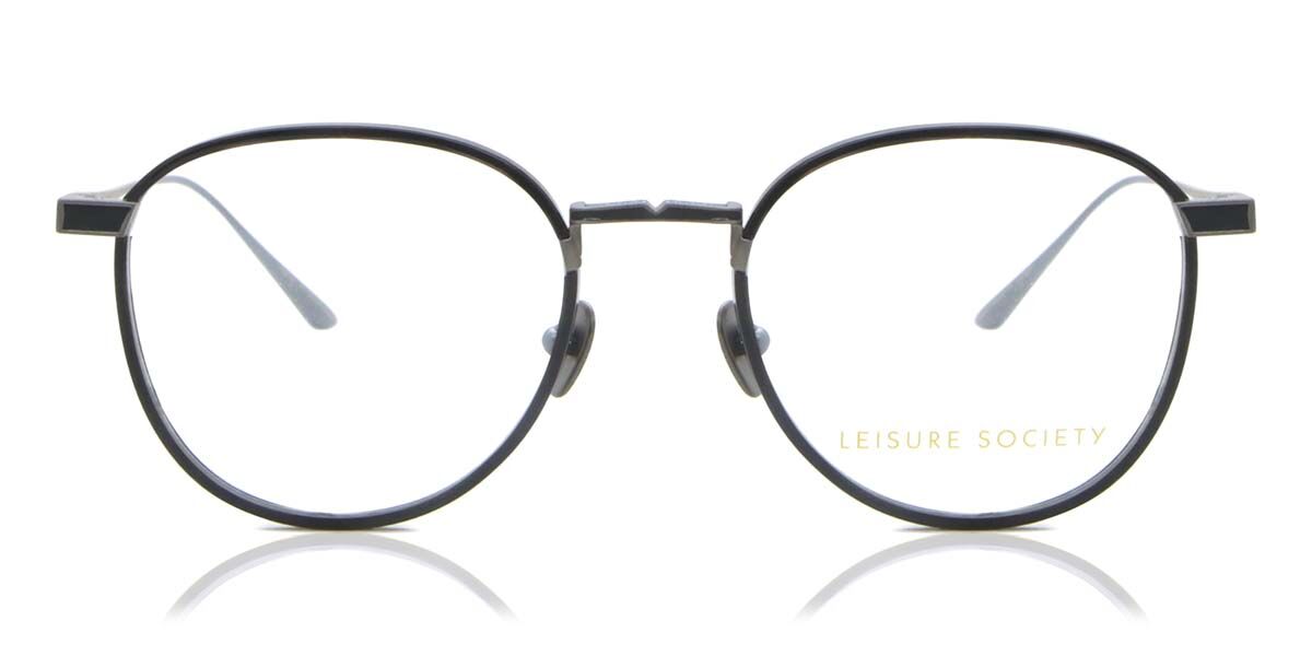 Image of Leisure Society Vasarely Antique Plateadas/Smoke Gafas Recetadas para Hombre Plateadas ESP