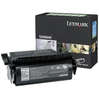 Image of Lexmark 12A5849 čierný (black) originálny toner SK ID 941