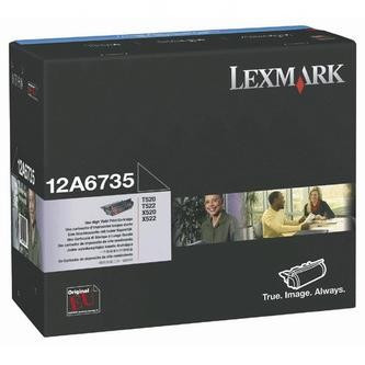Image of Lexmark 12A6735 čierný (black) originálny toner SK ID 942