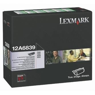 Image of Lexmark 12A6839 negru (black) toner original RO ID 946