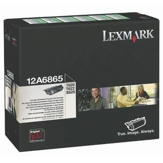 Image of Lexmark 12A6865 čierný (black) originálny toner SK ID 948