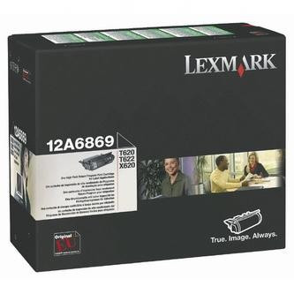 Image of Lexmark 12A6869 černý (black) originální toner CZ ID 150