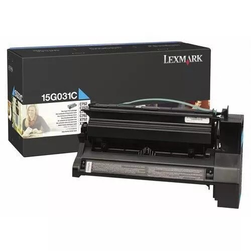 Image of Lexmark 15G031C azúrový (cyan) originálny toner SK ID 15517