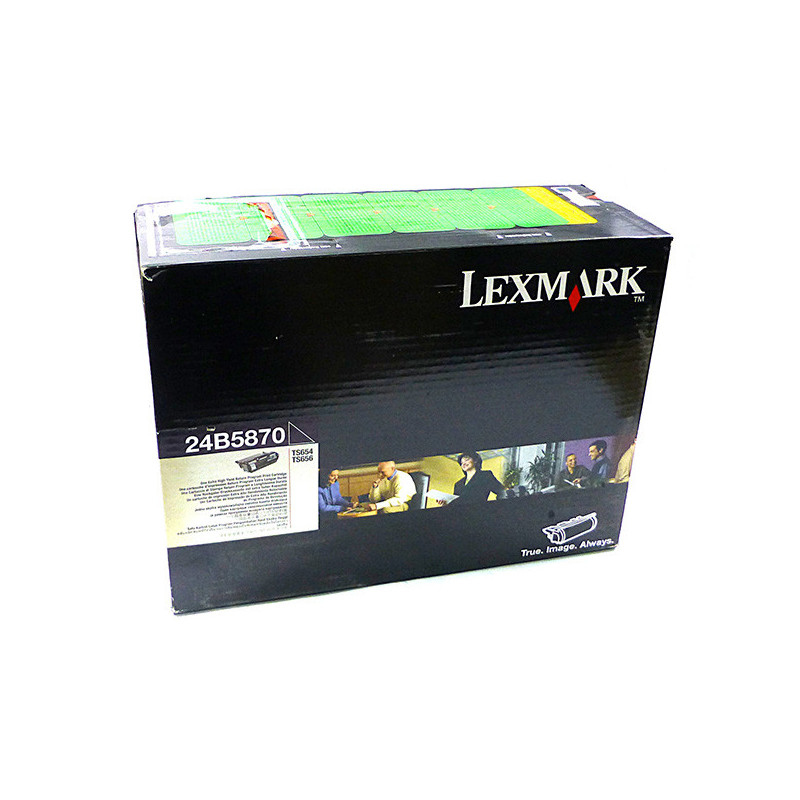 Image of Lexmark 24B5870 fekete (black) eredeti toner HU ID 327778