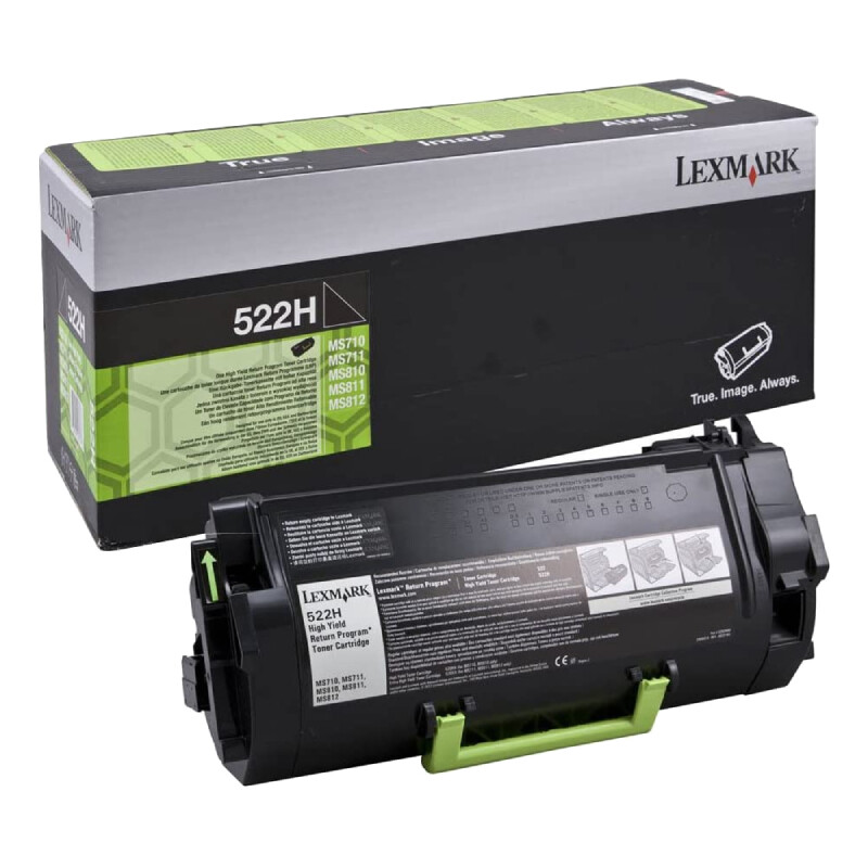 Image of Lexmark 52D0H0N black 25000 str 520HN return high capacity originálny toner SK ID 63088