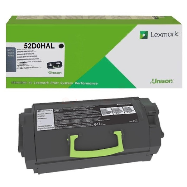 Image of Lexmark 52D0HAL black 25000 str 520H high capacity originálny toner SK ID 63089