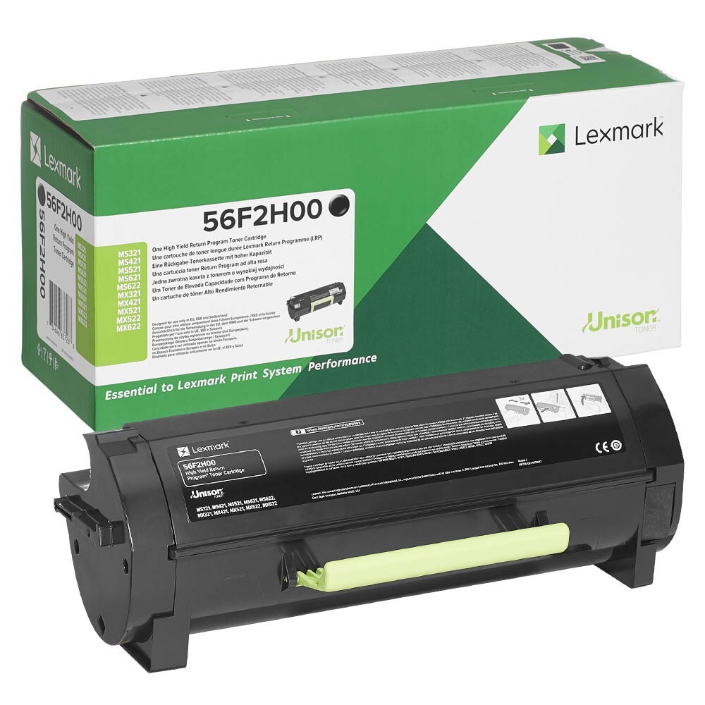 Image of Lexmark 56F2H00 fekete (black) eredeti toner HU ID 61527