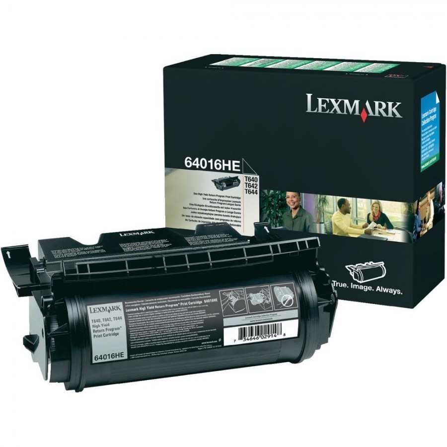 Image of Lexmark 64016HE fekete (black) eredeti toner HU ID 967