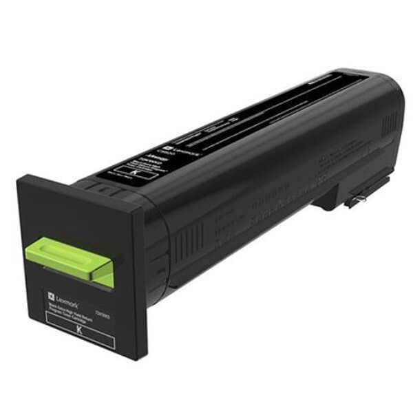 Image of Lexmark 72K2XKE fekete (black) eredeti toner HU ID 64438