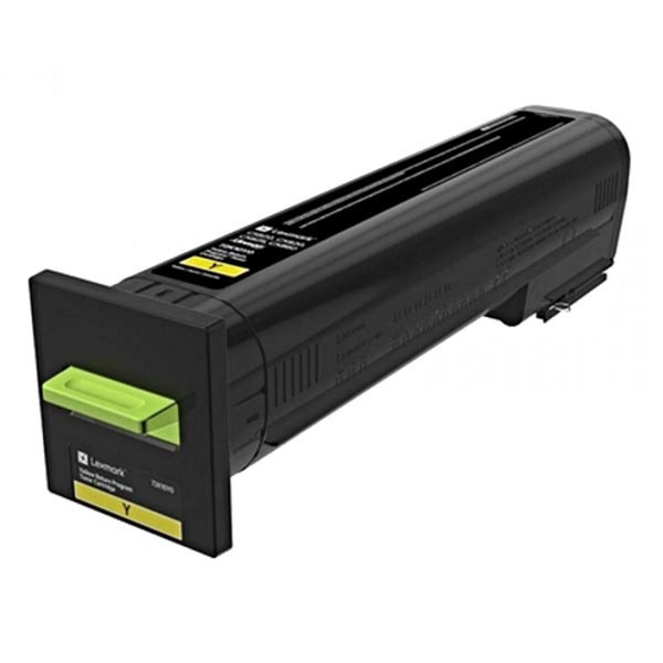 Image of Lexmark 72K2XY0 galben (yellow) toner original RO ID 13288