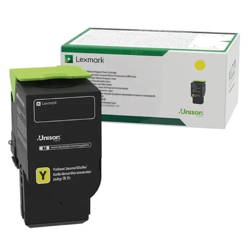 Image of Lexmark 75M0H40 sárga (yellow) eredeti toner HU ID 536044