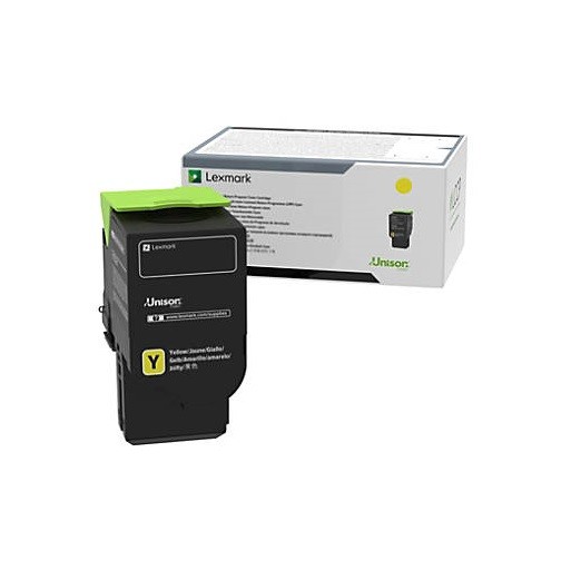 Image of Lexmark 78C0X40 žlutý (yellow) originální toner CZ ID 65718