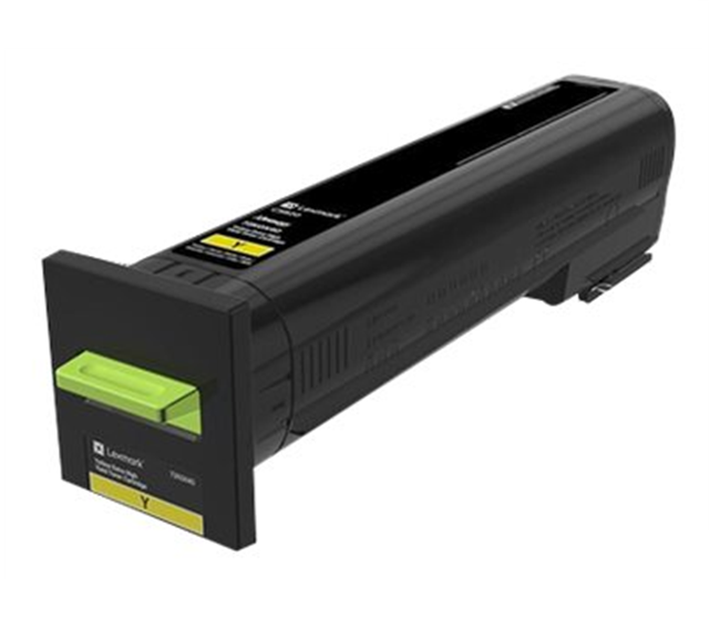 Image of Lexmark 82K2HYE galben (yellow) toner original RO ID 65748