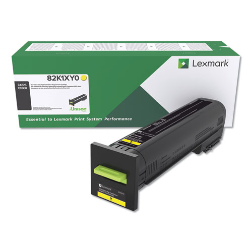 Image of Lexmark 82K2XY0 žlutý (yellow) originální toner CZ ID 64443