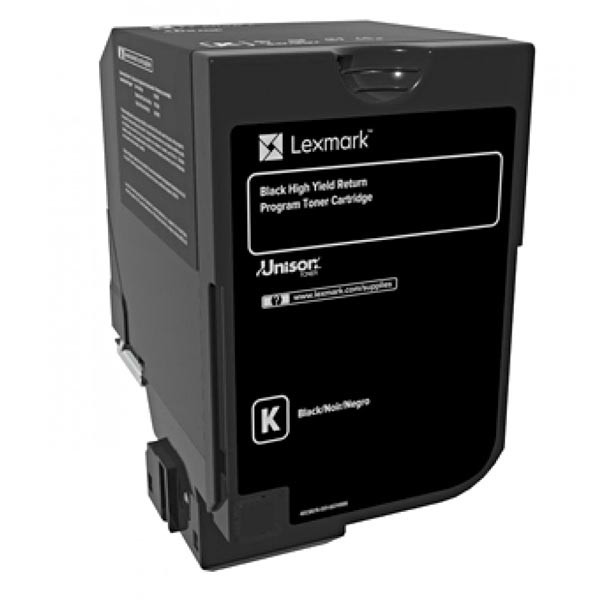 Image of Lexmark 84C2HK0 negru (black) toner original RO ID 12687