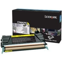 Image of Lexmark C746A2YG żółty (yellow) toner oryginalny PL ID 5635