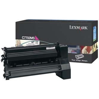 Image of Lexmark C7702MS purpurový (magenta) originální toner CZ ID 3751