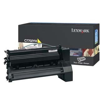 Image of Lexmark C7702YH żółty (yellow) toner oryginalny PL ID 3750