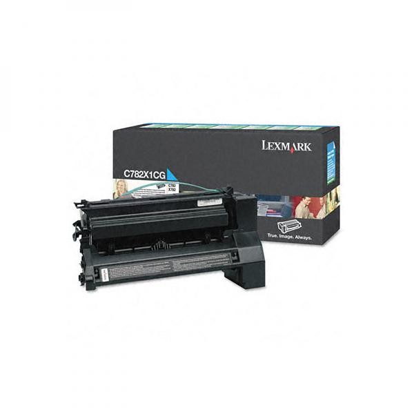 Image of Lexmark C782X1CG azúrový (cyan) originálny toner SK ID 15543