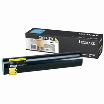 Image of Lexmark C930H2YG galben (yellow) toner original RO ID 1147