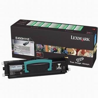 Image of Lexmark E450H11E čierný (black) originálny toner SK ID 999