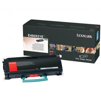 Image of Lexmark E460X21E fekete (black) eredeti toner HU ID 3775