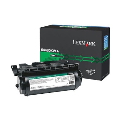 Image of Lexmark T644 64480XW fekete (black) eredeti toner HU ID 60469