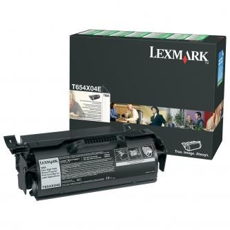 Image of Lexmark T654X04E černý (black) originální toner CZ ID 3778