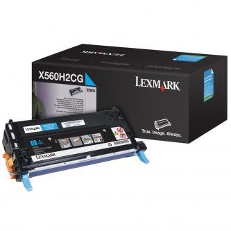 Image of Lexmark X560H2CG cián (cyan) eredeti toner HU ID 1840
