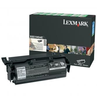 Image of Lexmark X651H04E fekete (black) eredeti toner HU ID 3786