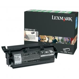 Image of Lexmark X651H11E čierný (black) originálny toner SK ID 3016