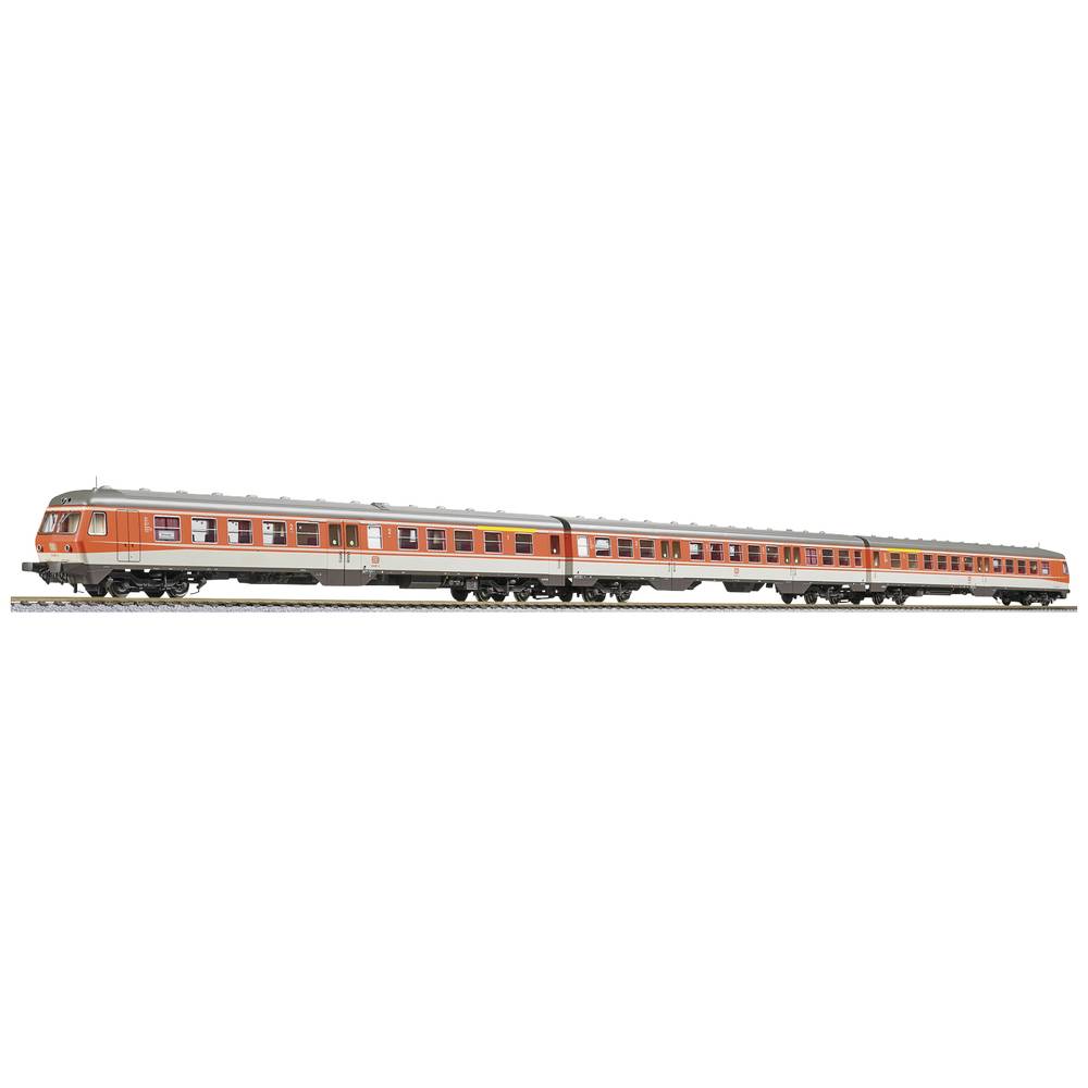 Image of Liliput L133179 H0 3-piece Diesel rail car series 614/914 of DB