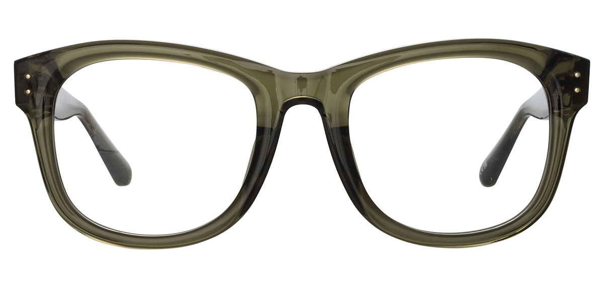 Image of Linda Farrow EDSON LFL1385 C9 Óculos de Grau Verdes Masculino BRLPT
