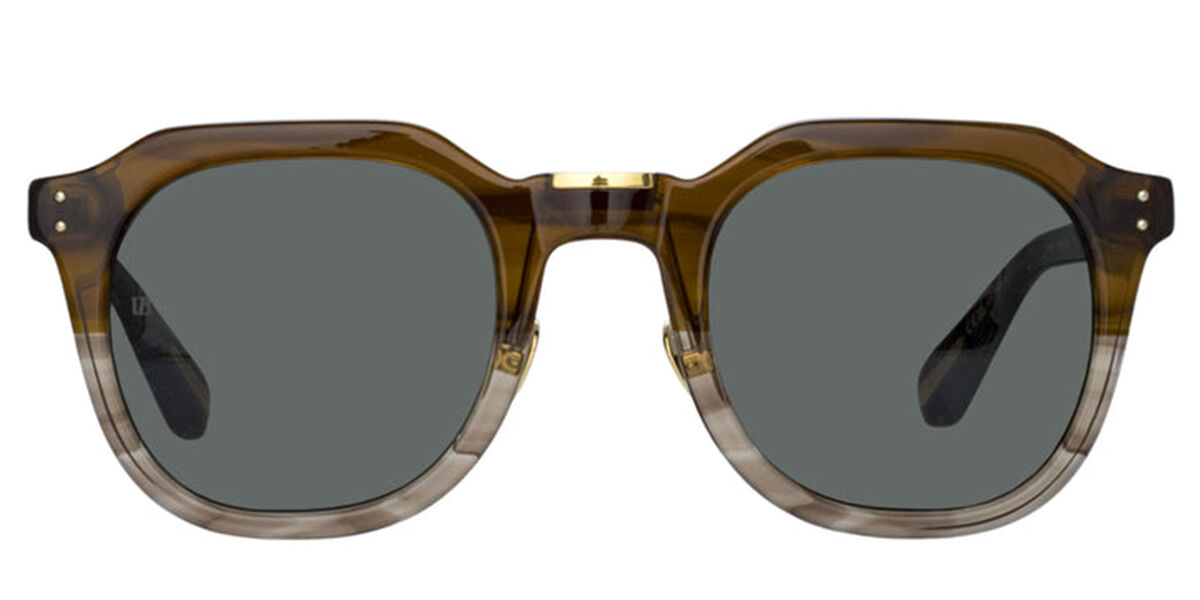 Image of Linda Farrow FLETCHER LFL1103 C15 Gafas de Sol para Hombre Marrones ESP