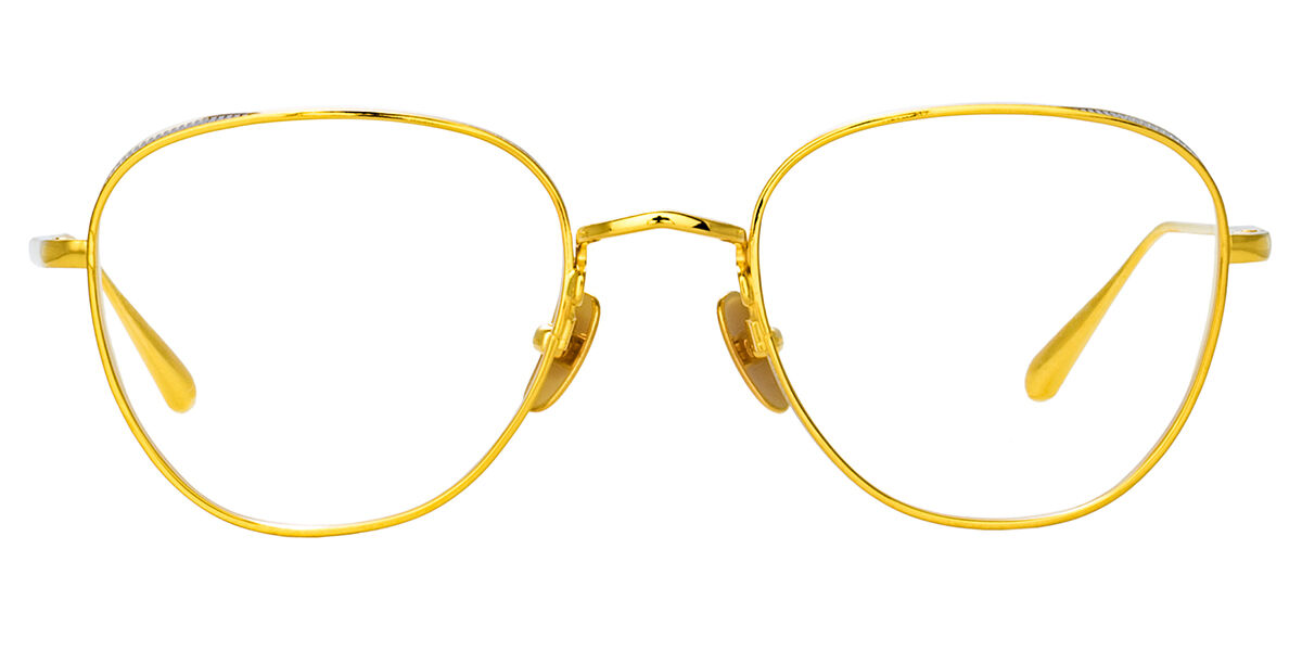 Image of Linda Farrow HARDY LFL1503 C4 Óculos de Grau Dourados Masculino BRLPT
