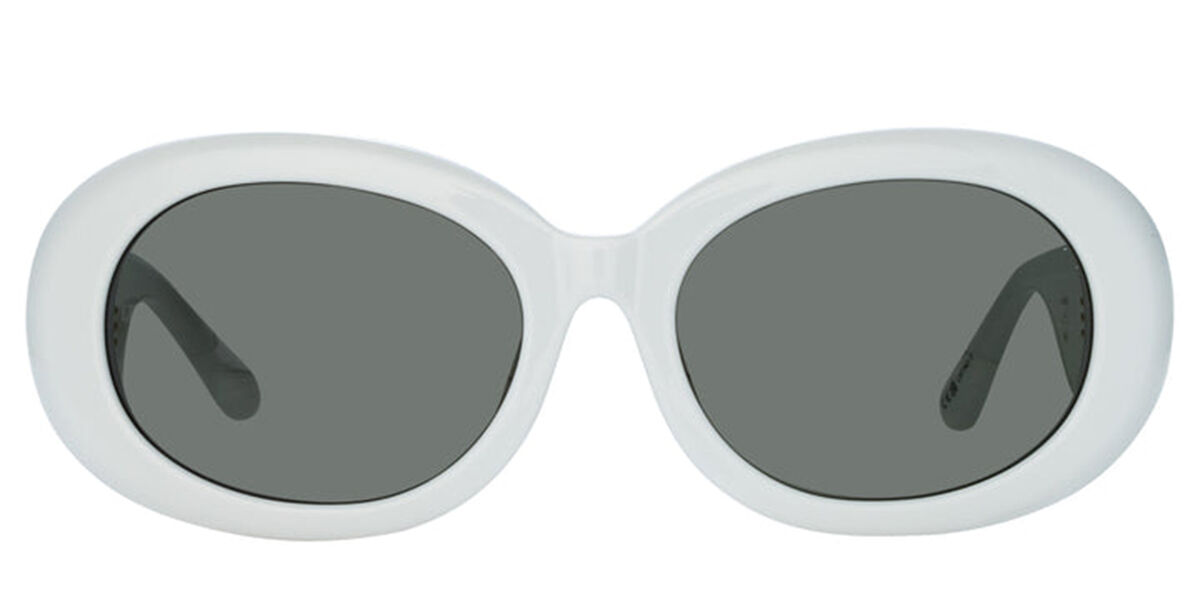 Image of Linda Farrow LINA LFL1462 C4 Gafas de Sol para Hombre Blancas ESP