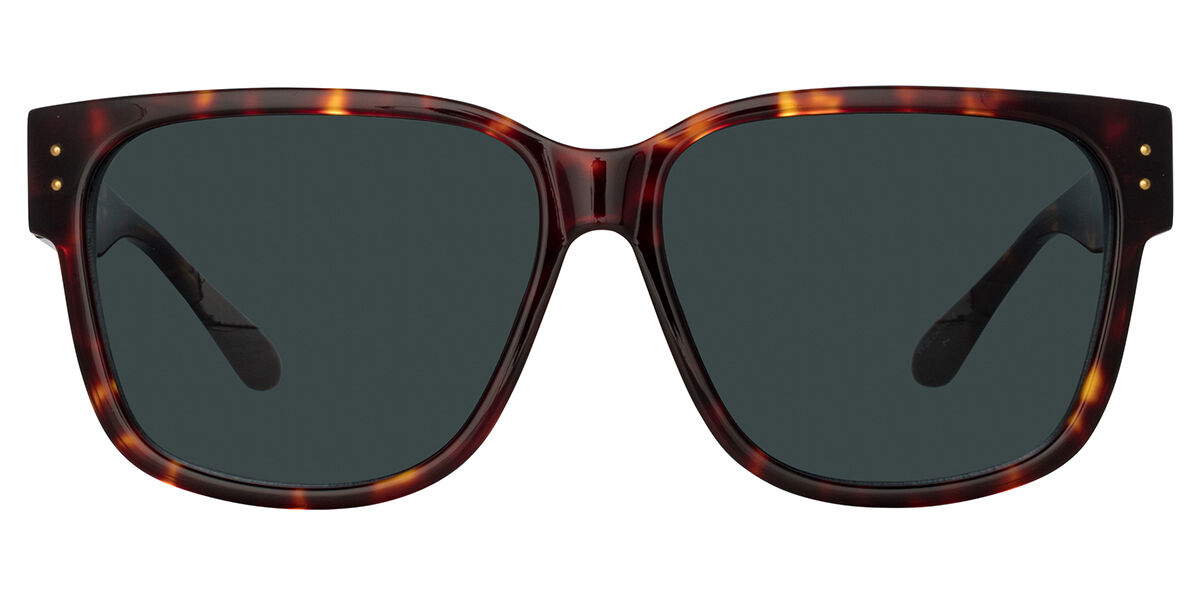 Image of Linda Farrow PERRY LFL1429 C2 61 Lunettes De Soleil Homme Tortoiseshell FR