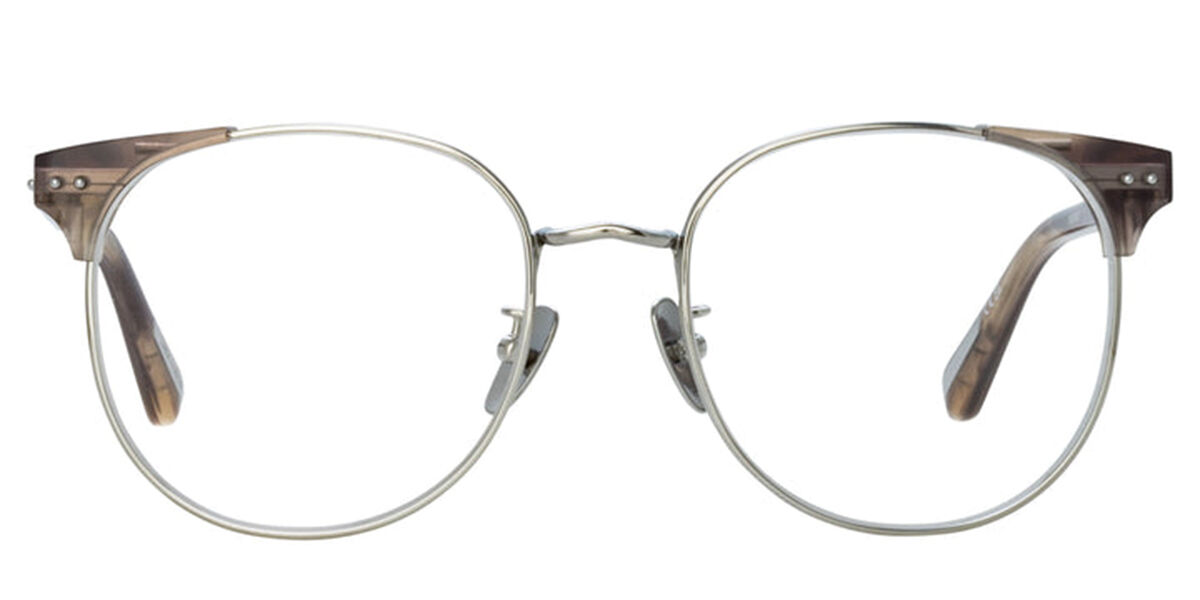 Image of Linda Farrow SPENCE LFL1507 C3 Gafas Recetadas para Hombre Plateadas ESP