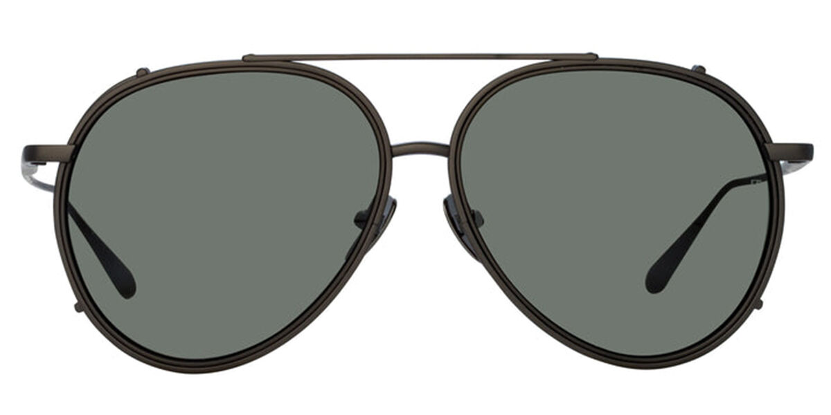 Image of Linda Farrow TORINO LFL1360 C5 Gafas de Sol para Hombre Negras ESP