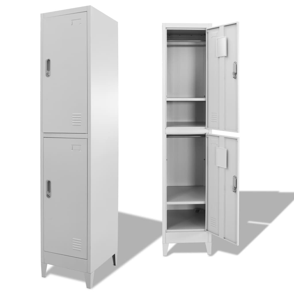 Image of Locker Cabinet with 2 Compartments 15"x177"x709"