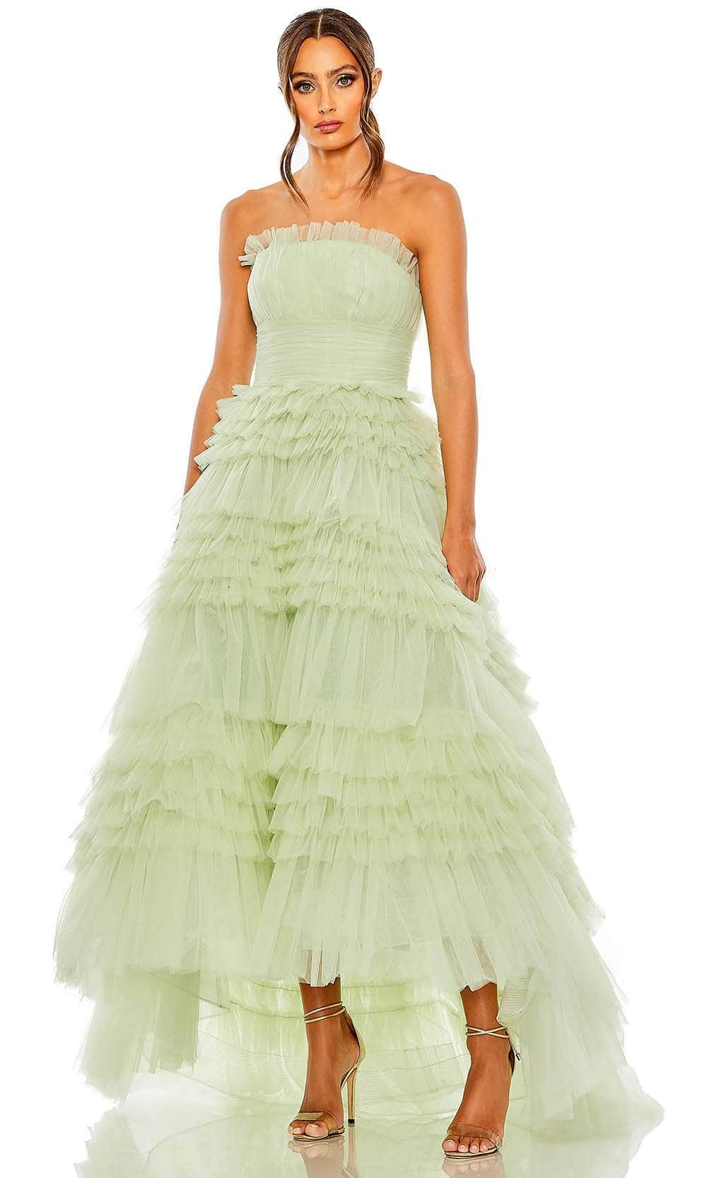 Image of Mac Duggal 20573 - Ruffled Prom Gown