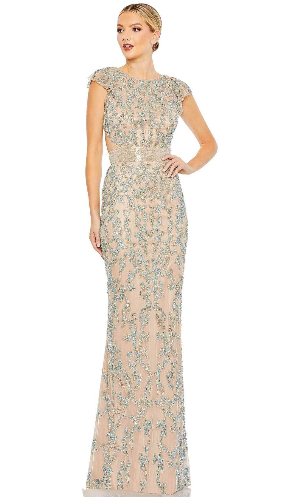 Image of Mac Duggal 5689 - Embellished Bodice Evening Gown