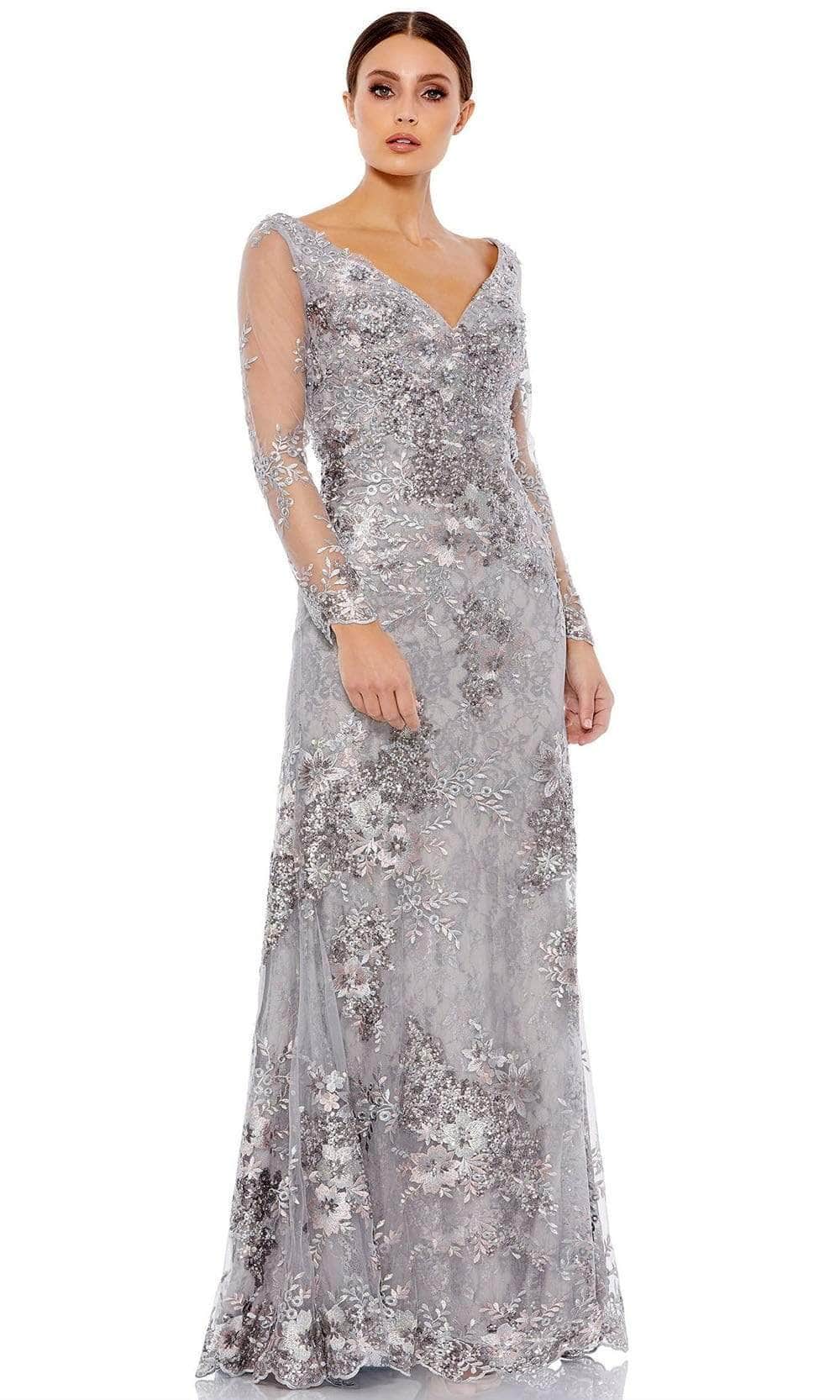 Image of Mac Duggal - 67539 Embroidered Sheath Gown