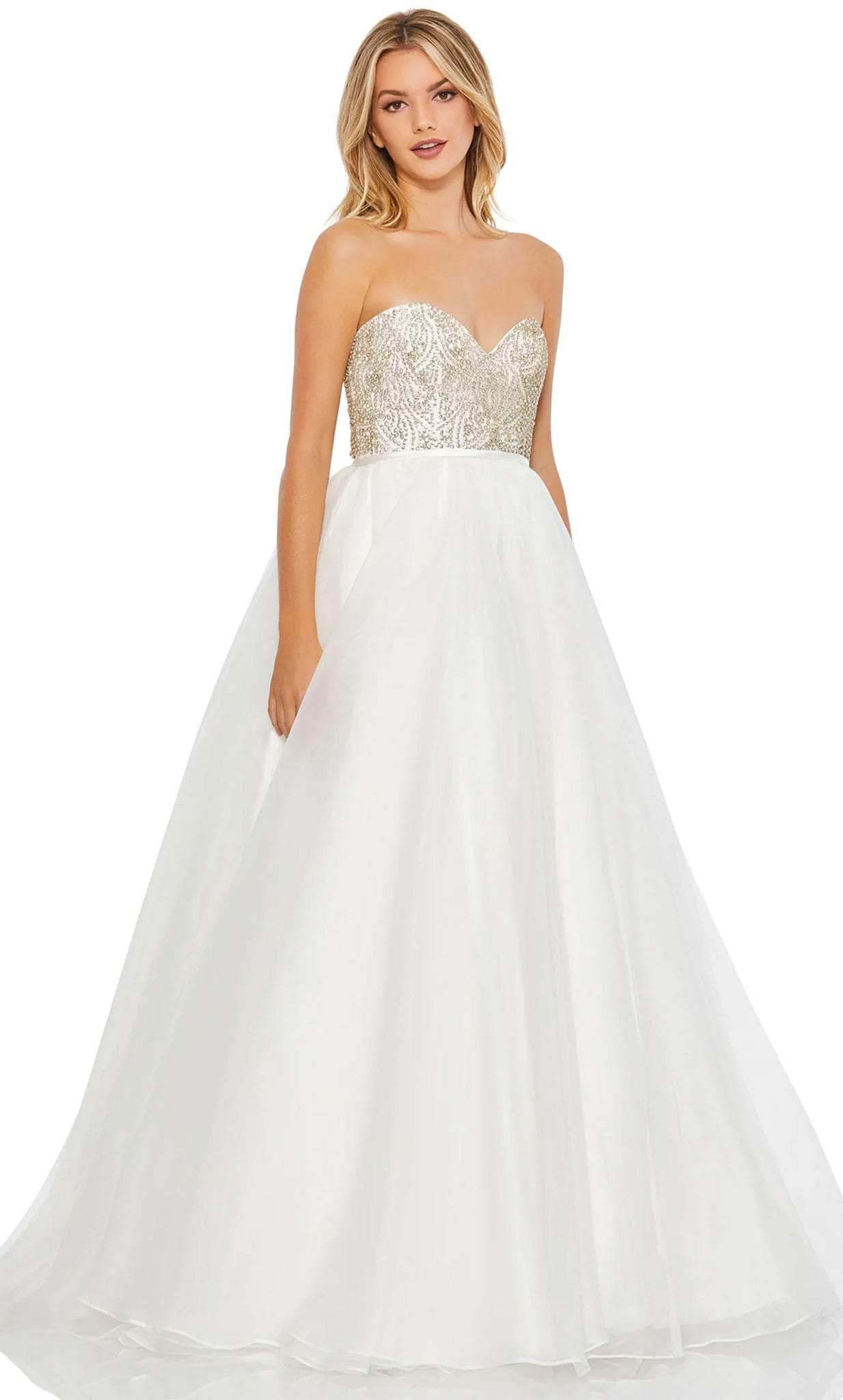 Image of Mac Duggal 67570 - Strapless Sweetheart Ball Gown