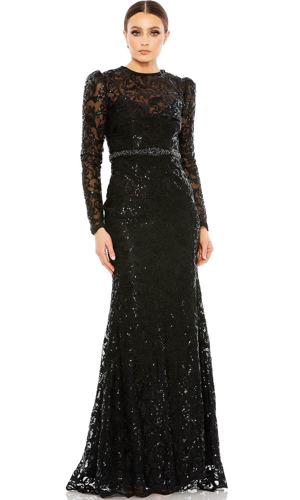 Image of Mac Duggal 68011 - Sequin Sheath Mother of the Bride Dress