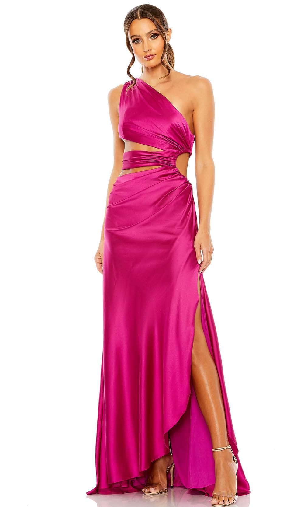 Image of Mac Duggal 68485 - One Shoulder Classic Prom Gown
