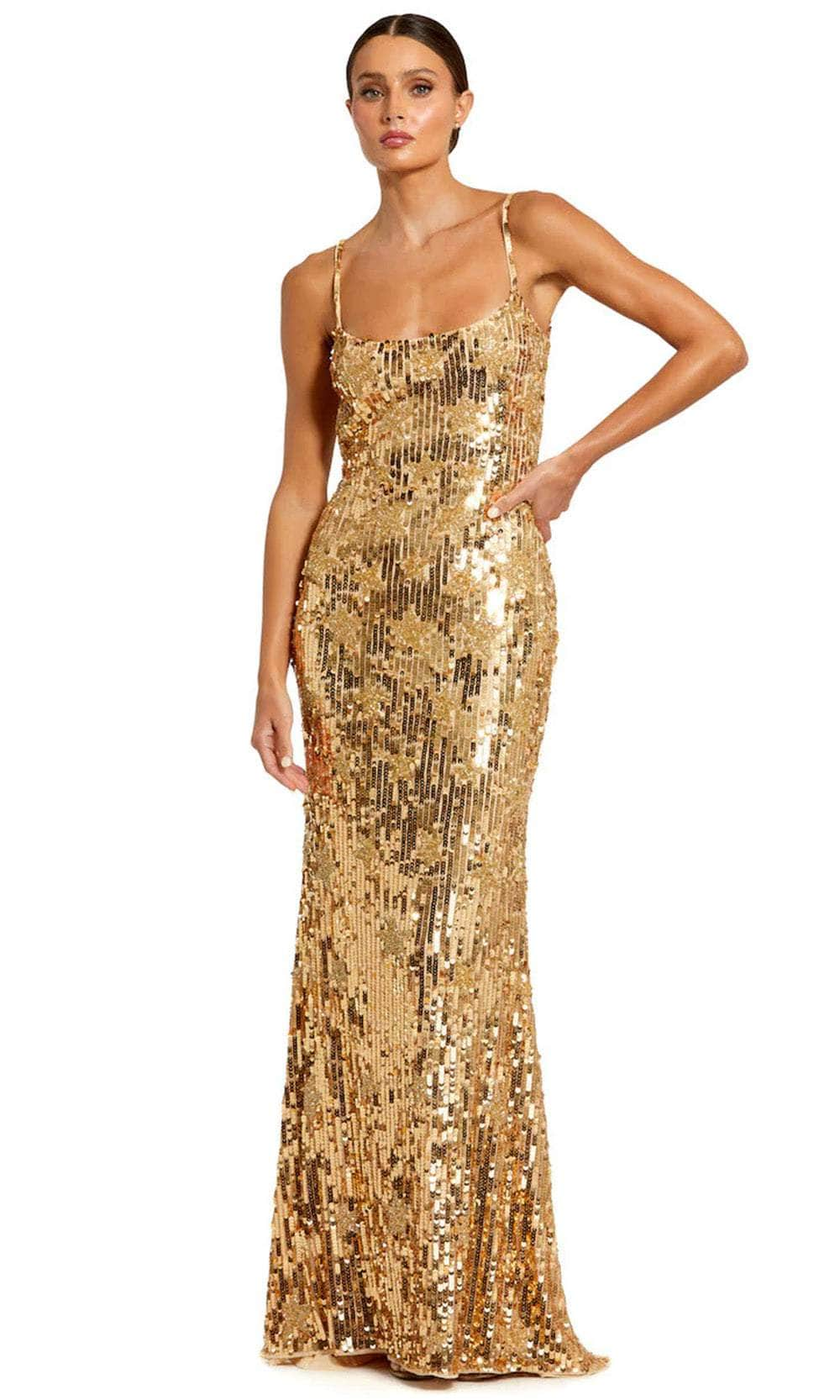 Image of Mac Duggal 93968 - Sequin Sleeveless Prom Gown