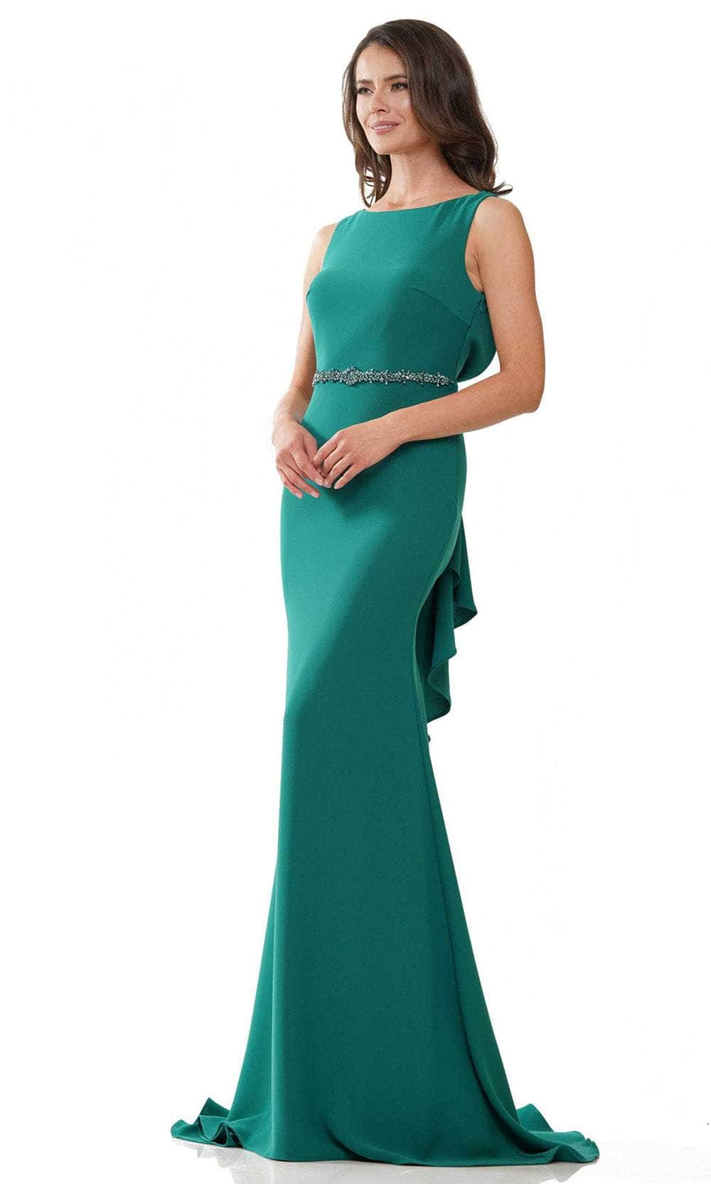 Image of Marsoni by Colors MV1250 - Beaded Illusion Back Evening Gown