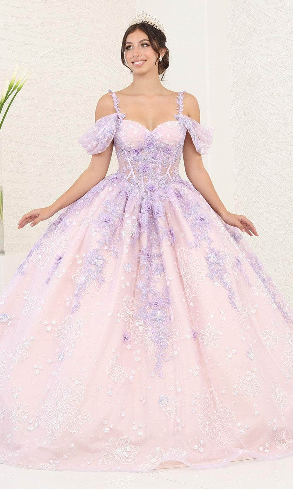 Image of May Queen LK257 - Two-Toned Ballgown