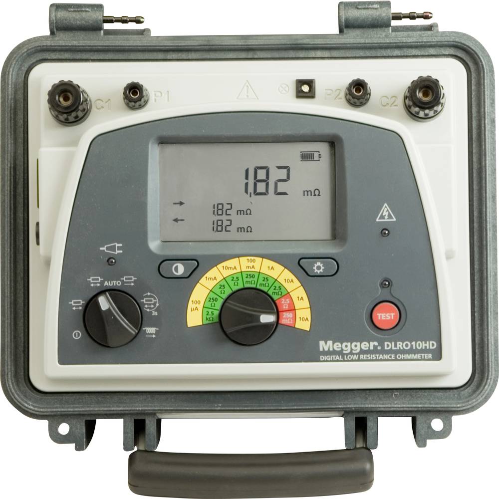 Image of Megger DLRO10-SET2 Micro ohmmeter